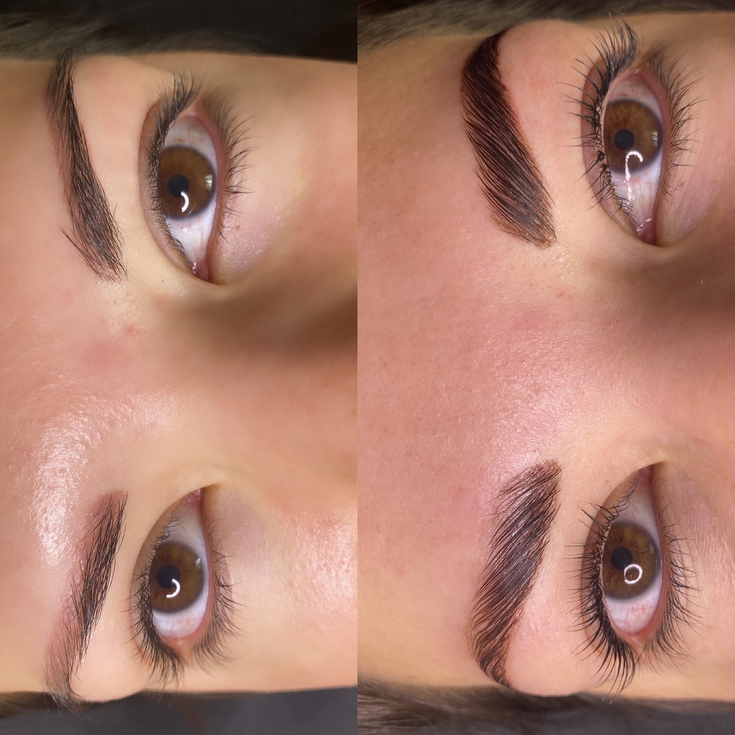 Lash lift and tint