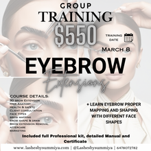 Load image into Gallery viewer, Brow Extensions and Mapping training
