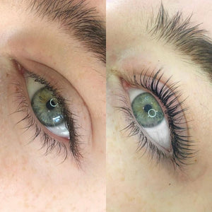 Lash lift and tint