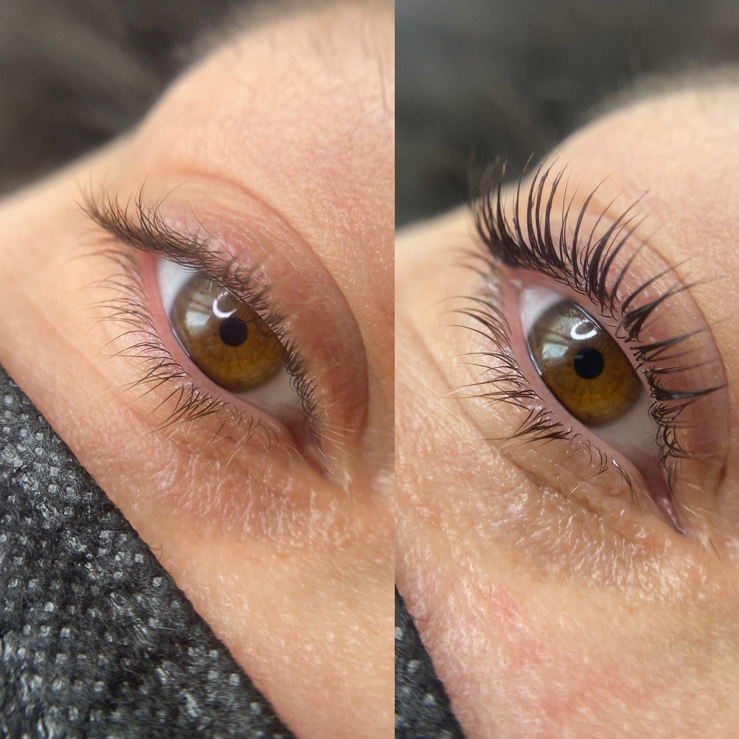 Lash lift and tint