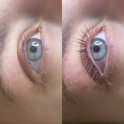 Lash lift and tint