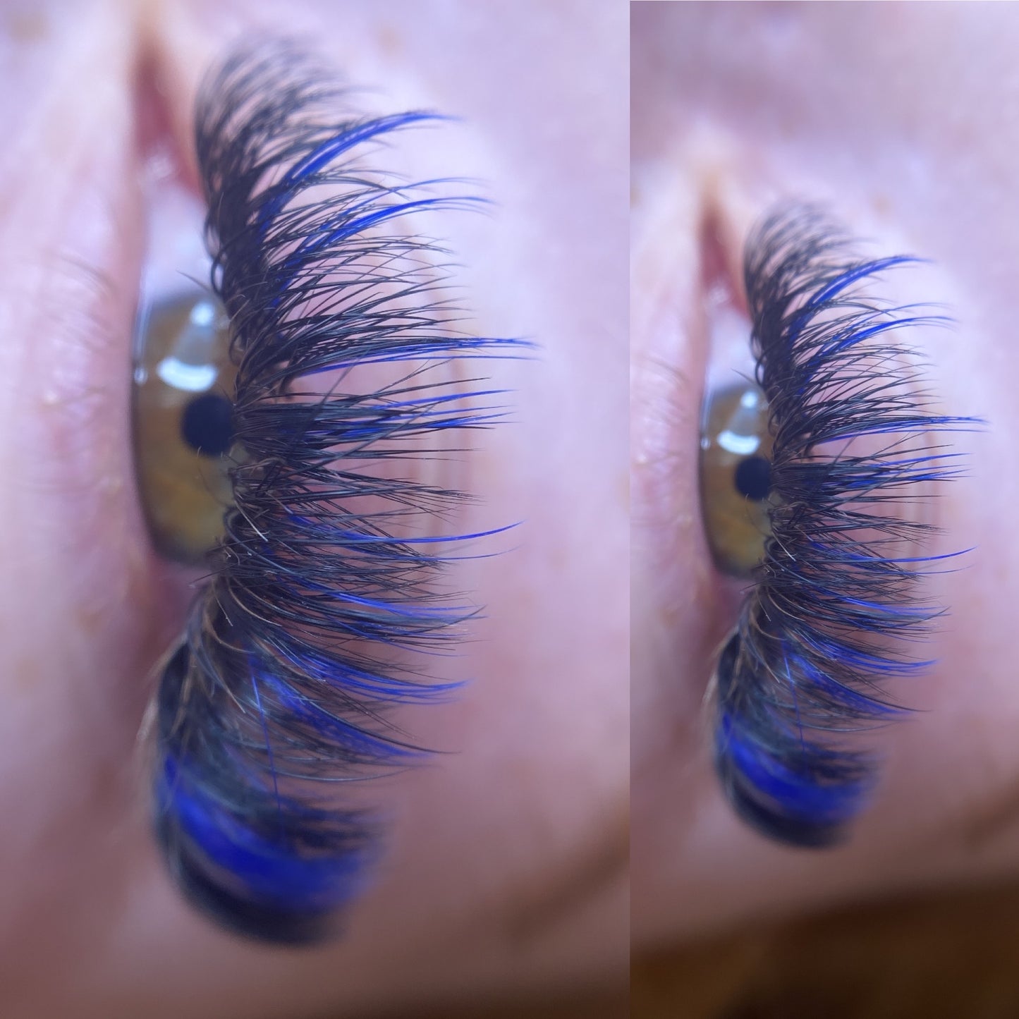 Colored Lash Extensions