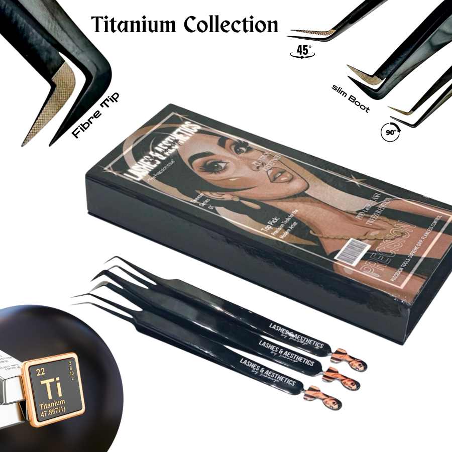 Titanium Tweezers Collection