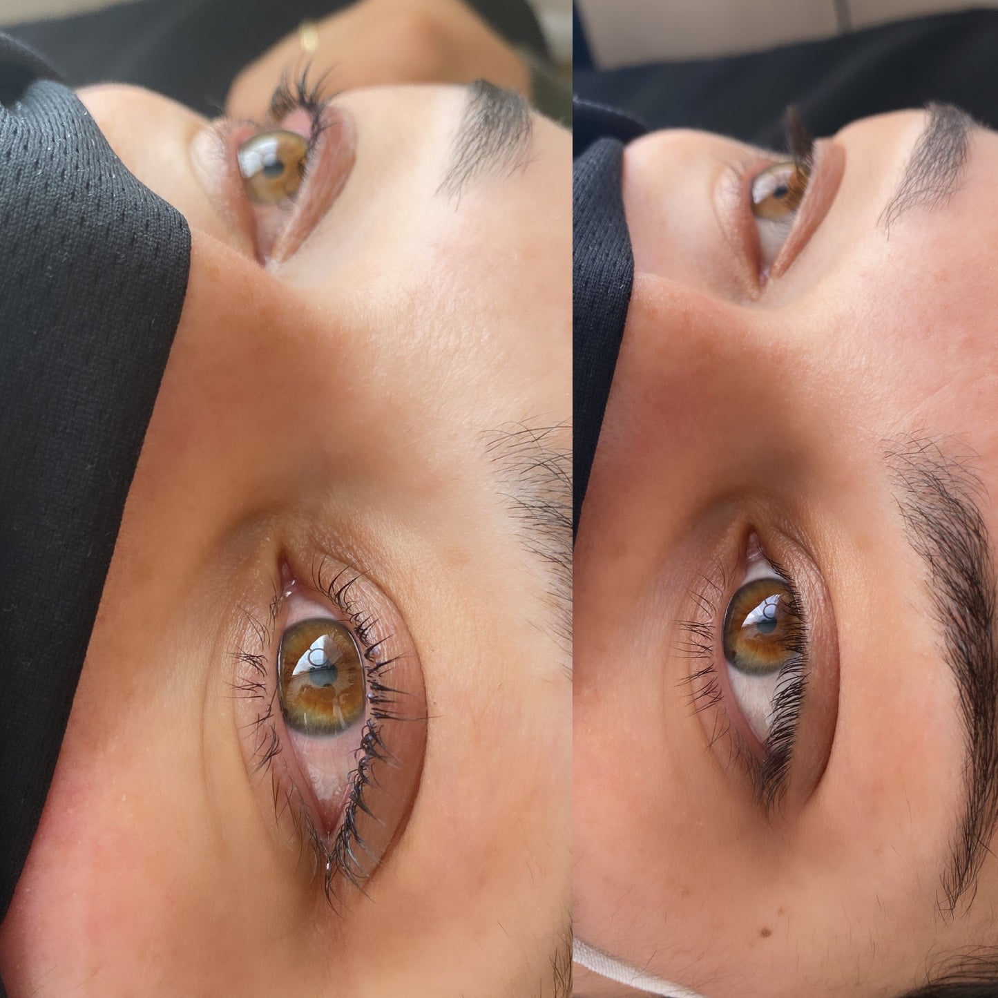Lash lift and tint
