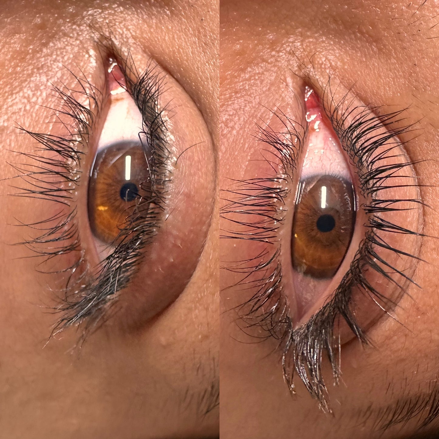 Lash lift and tint