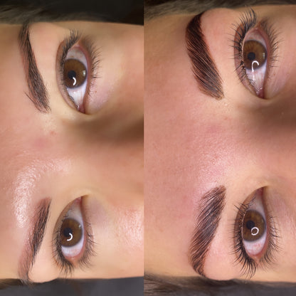 Lash lift and tint