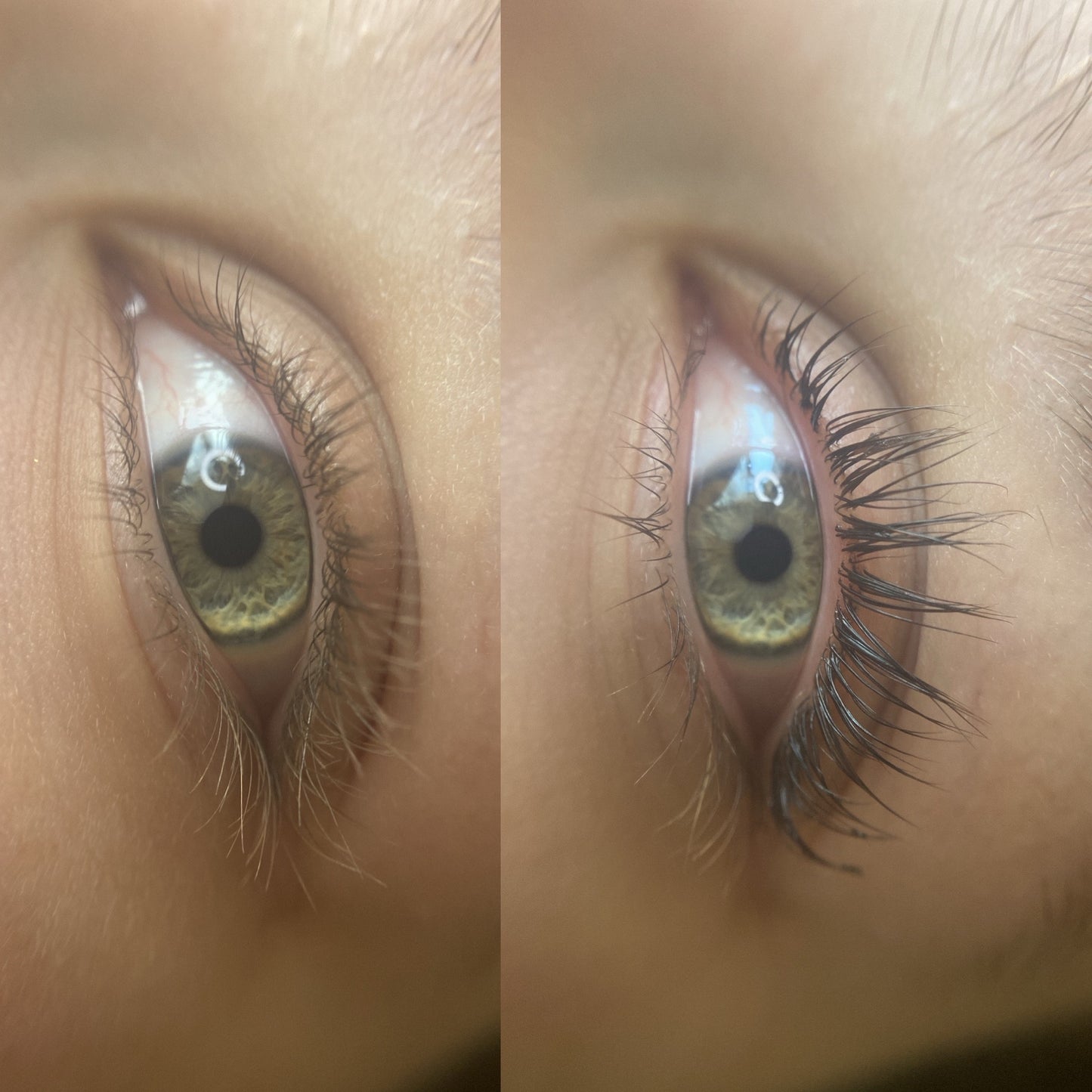Lash lift and tint