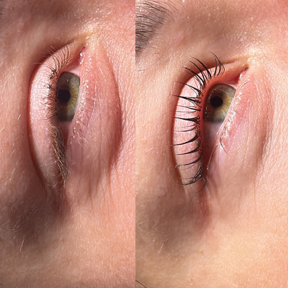 Lash lift and tint
