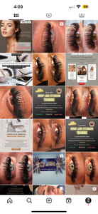 Lashes and glow facial promo