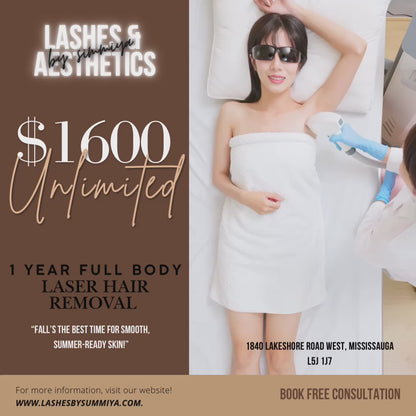 Unlimited Laser hair removal