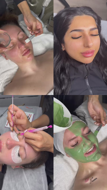 Lashes and glow facial promo