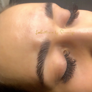 Brow Lamination and tint