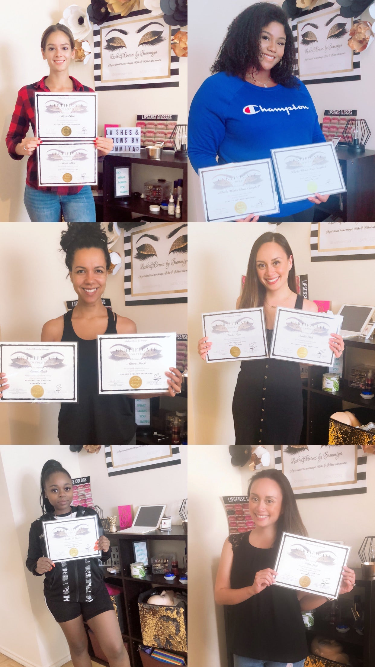 CALGARY Lash extensions training