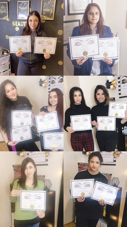 CALGARY Lash extensions training