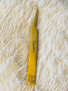 Gold Tweezer collection